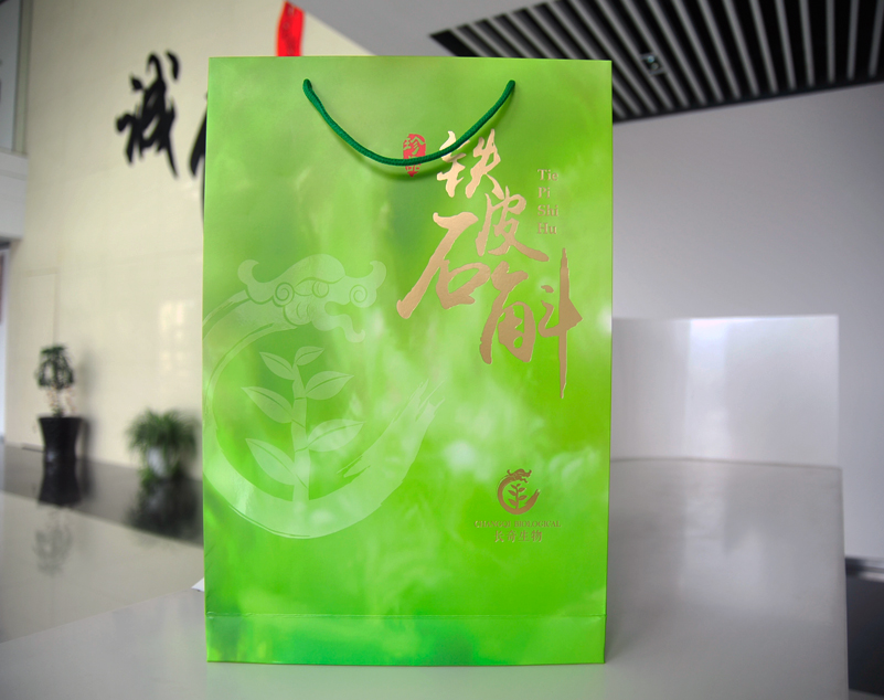 鐵皮石斛手提袋印刷 商務印刷 鐵皮石斛手提袋印刷 商務印刷